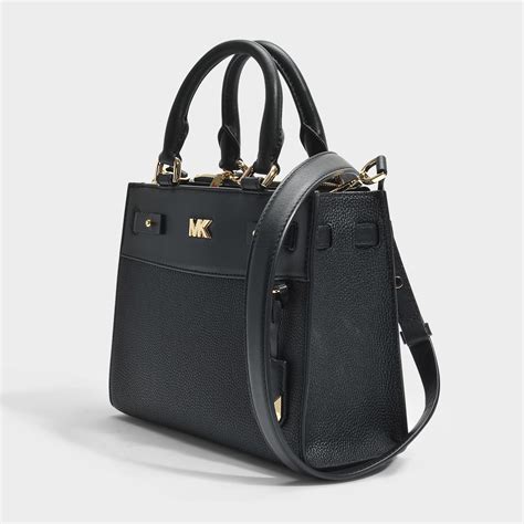 black michael kors messenger bag|Michael Kors Messenger bag women.